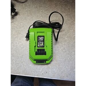 Greenworks 40V Lithium-Ion Battery Charger Model 29482